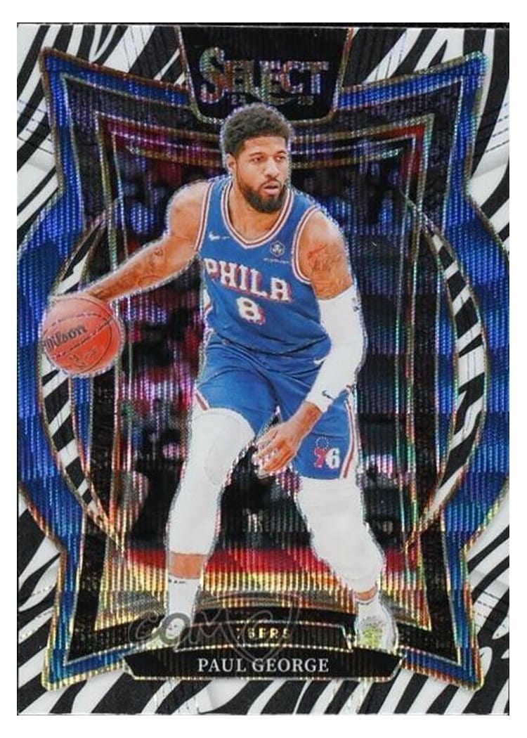 2024-25 Panini Select Base Set Paul George #37 card