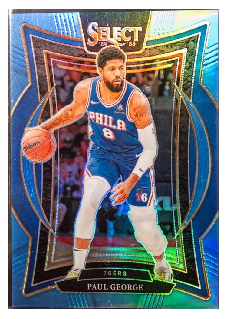 2024-25 Panini Select Base Set Paul George #37 card