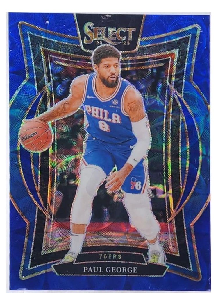 2024-25 Panini Select Base Set Paul George #37 card