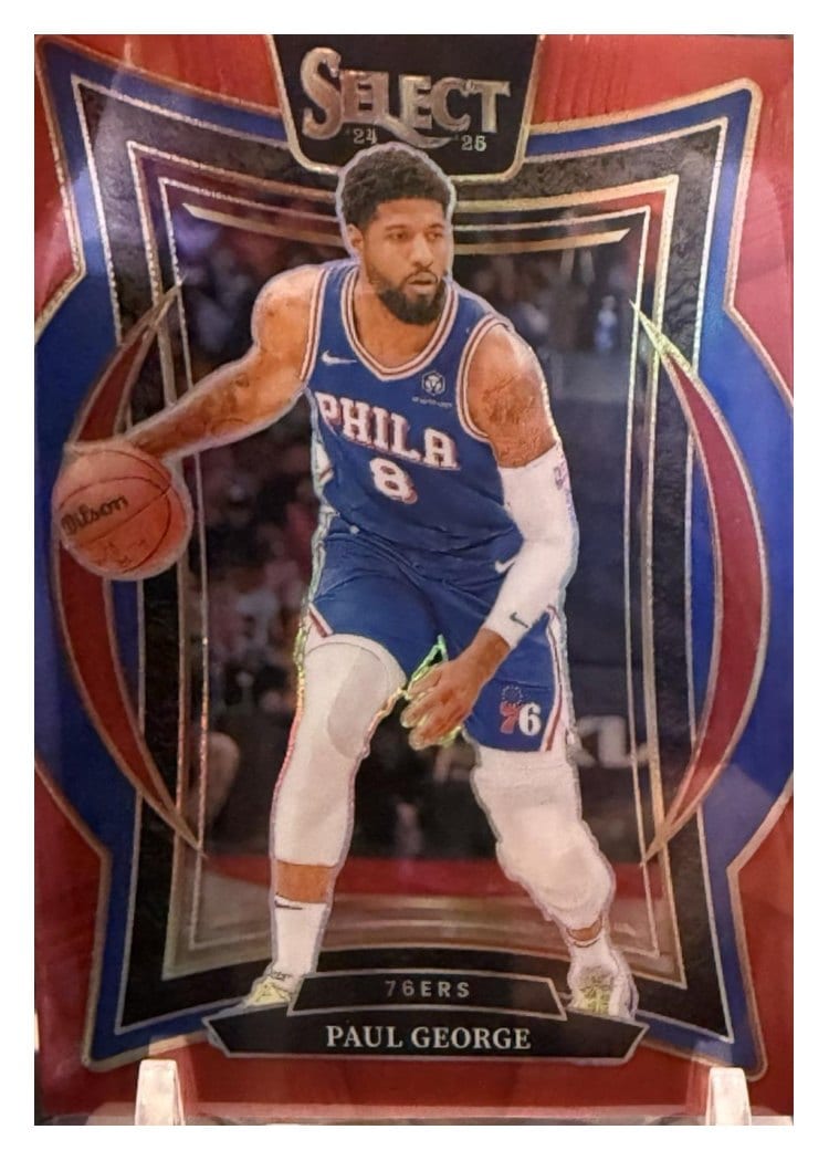 2024-25 Panini Select Base Set Paul George #37 card