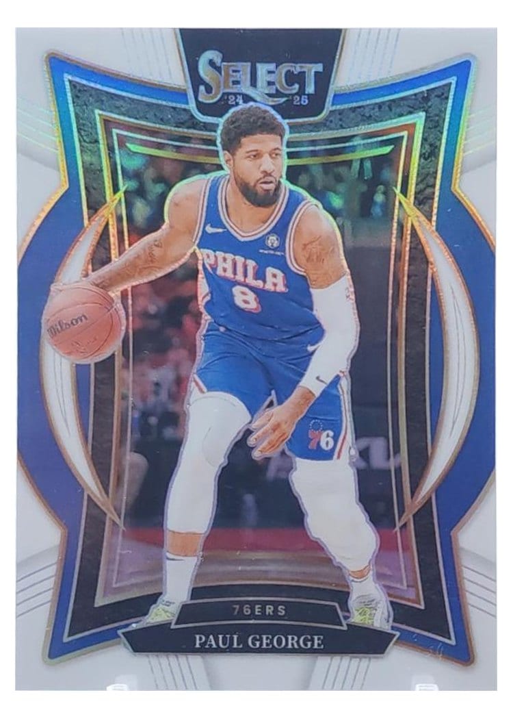 2024-25 Panini Select Base Set Paul George #37 card