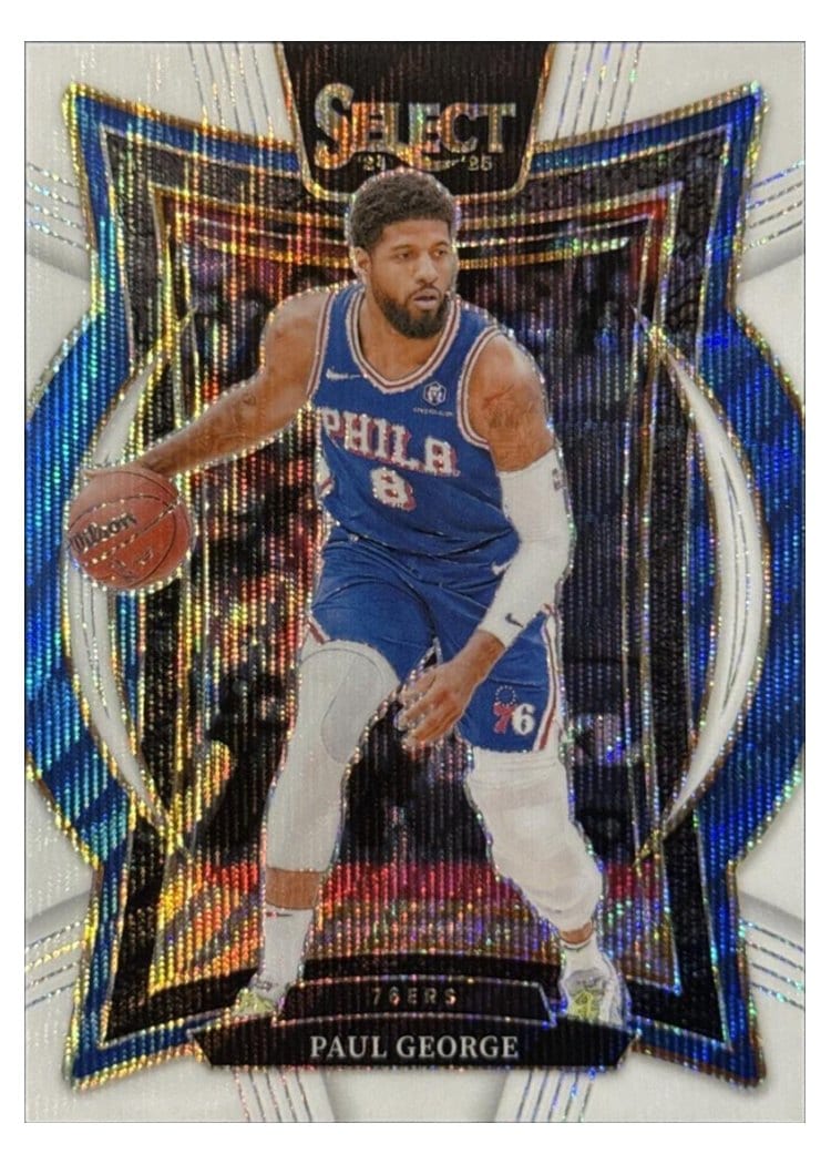 2024-25 Panini Select Base Set Paul George #37 card