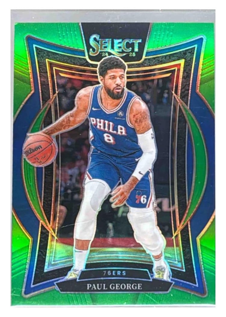 2024-25 Panini Select Base Set Paul George #37 card