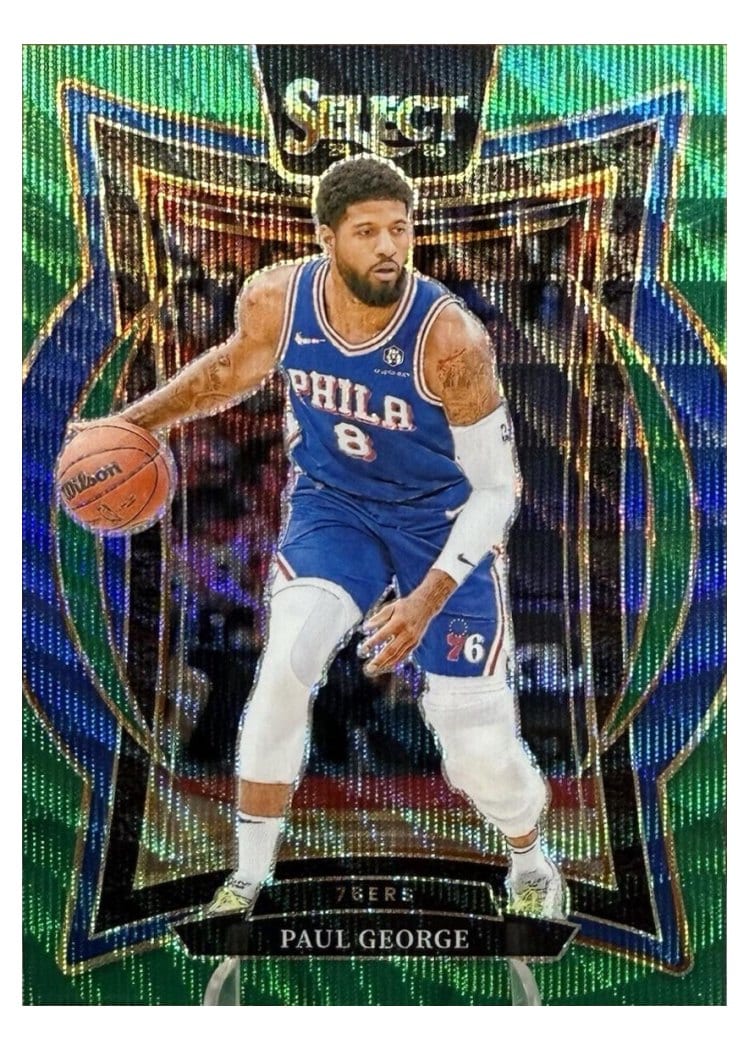 2024-25 Panini Select Base Set Paul George #37 card