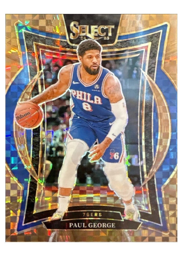 2024-25 Panini Select Base Set Paul George #37 card