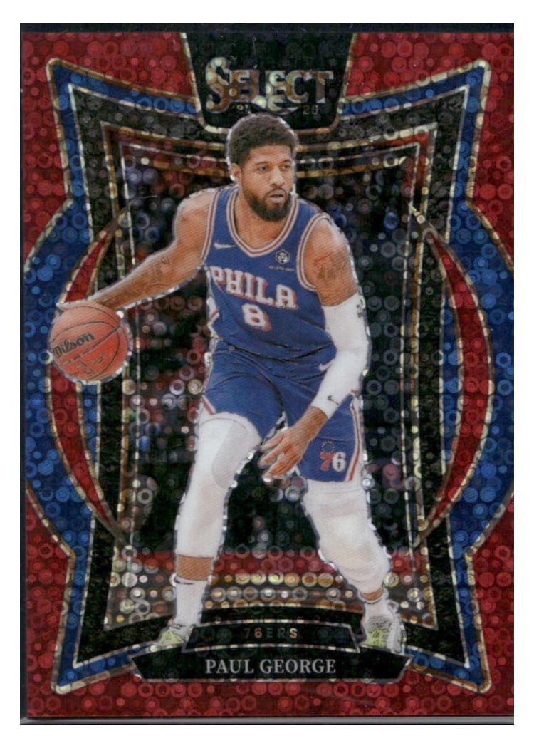 2024-25 Panini Select Base Set Paul George #37 card
