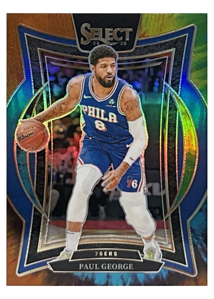 2024-25 Panini Select Base Set Paul George #37 card