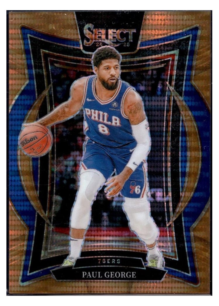 2024-25 Panini Select Base Set Paul George #37 card