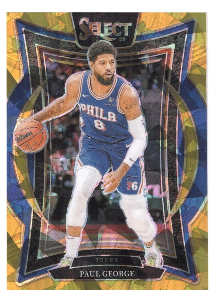 2024-25 Panini Select Base Set Paul George #37 card