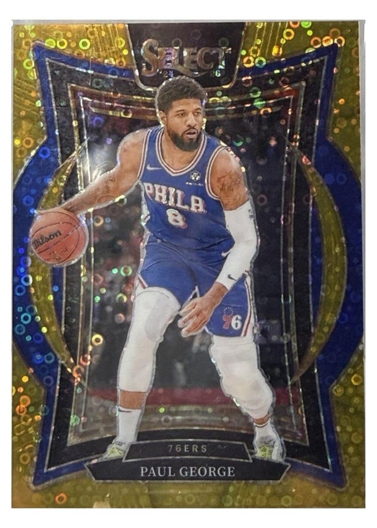 2024-25 Panini Select Base Set Paul George #37 card