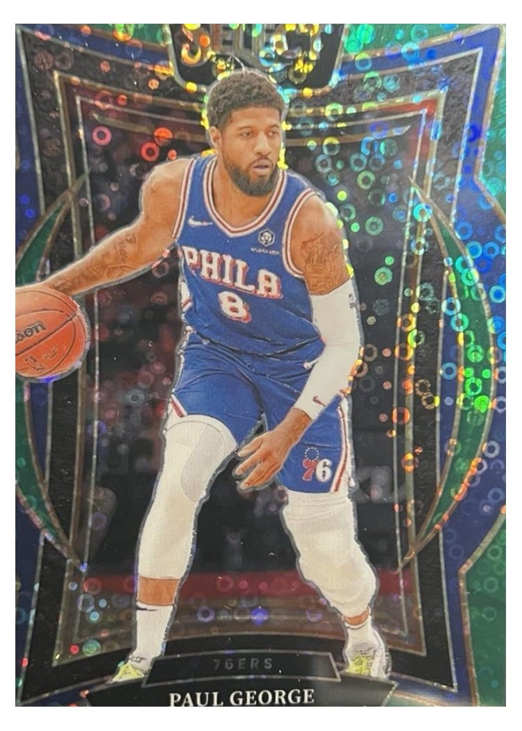 2024-25 Panini Select Base Set Paul George #37 card