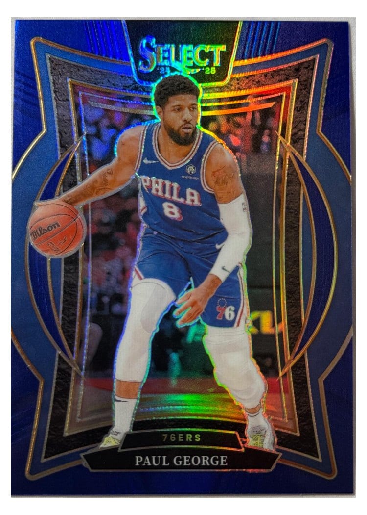 2024-25 Panini Select Base Set Paul George #37 card