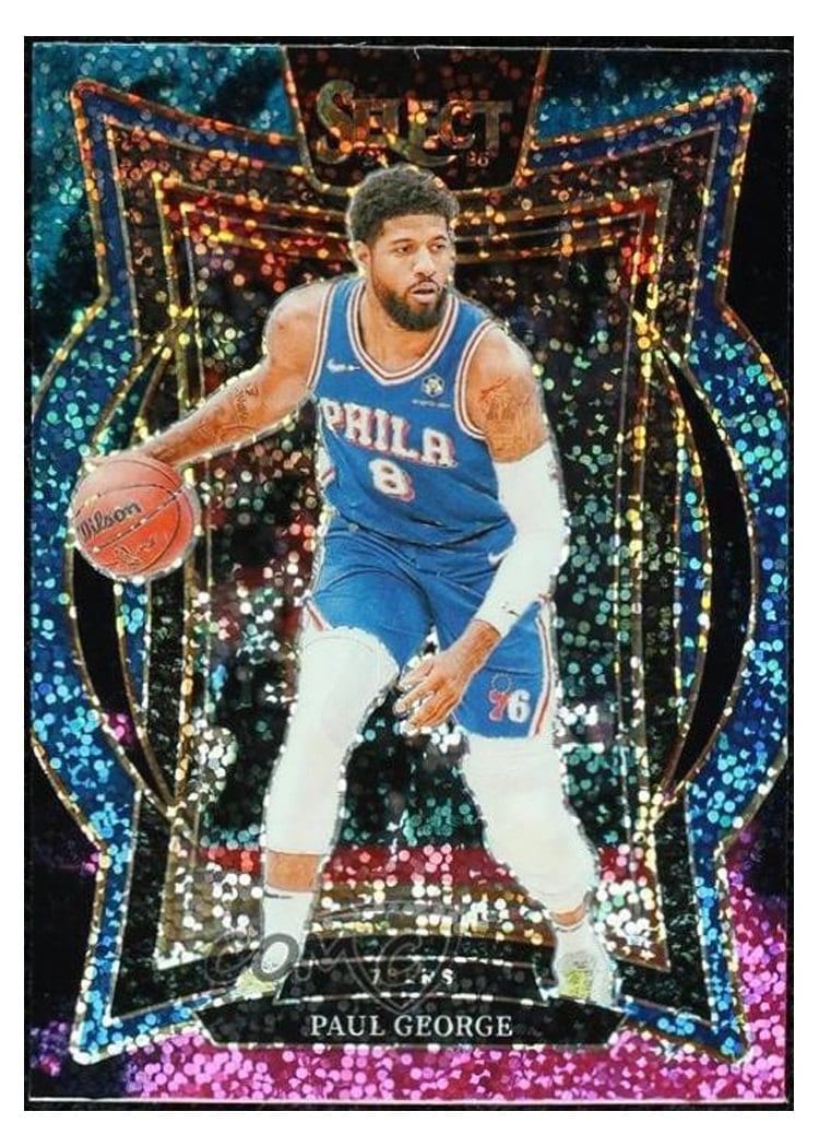 2024-25 Panini Select Base Set Paul George #37 card
