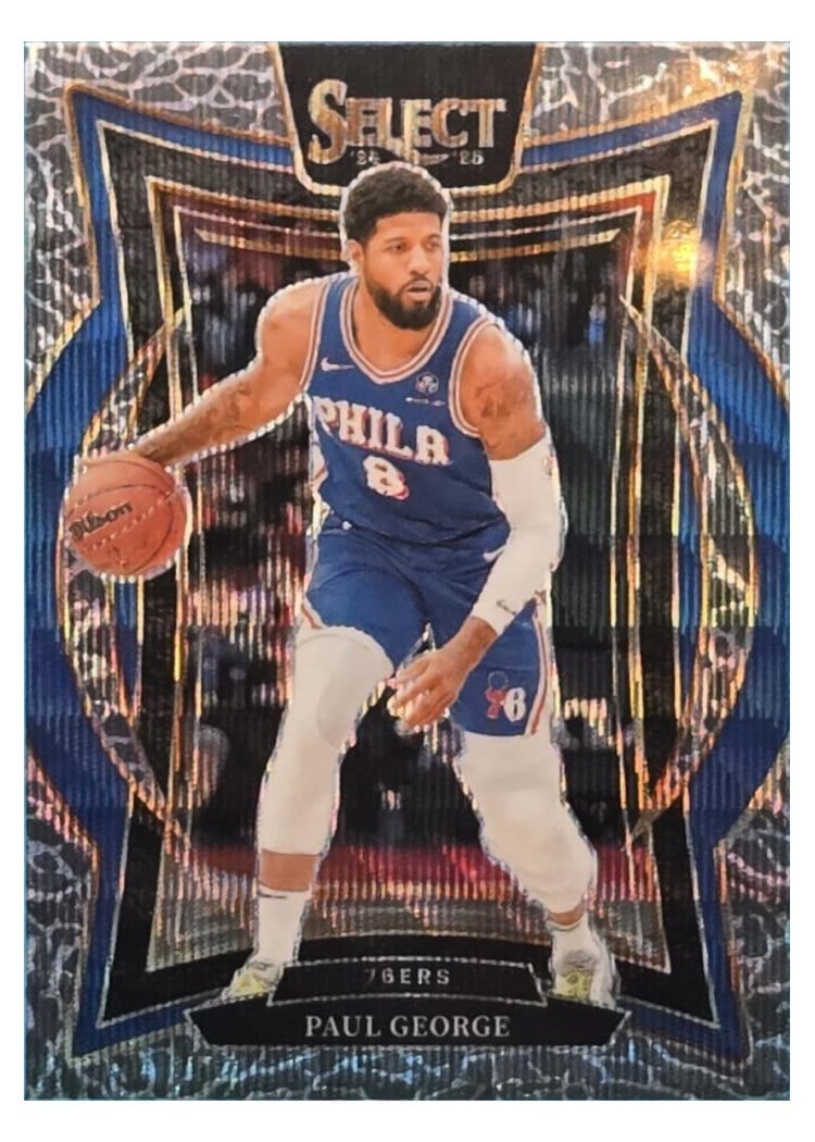 2024-25 Panini Select Base Set Paul George #37 card