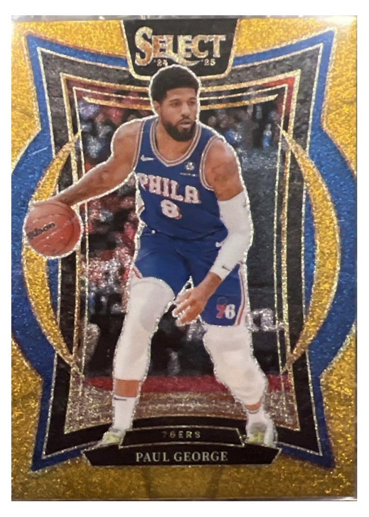 2024-25 Panini Select Base Set Paul George #37 card