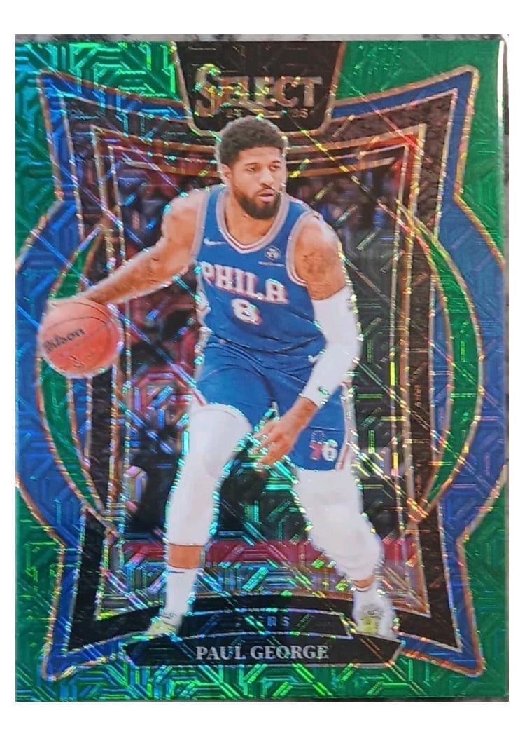 2024-25 Panini Select Base Set Paul George #37 card