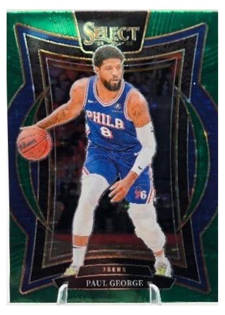 2024-25 Panini Select Base Set Paul George #37 card