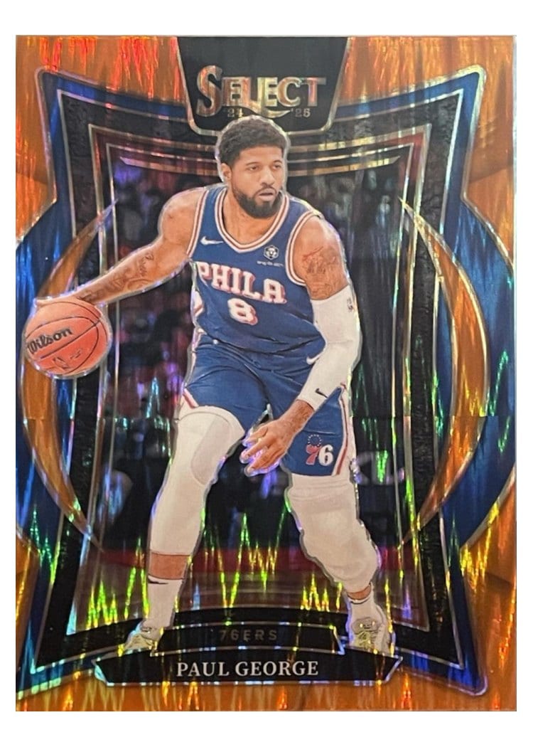 2024-25 Panini Select Base Set Paul George #37 card