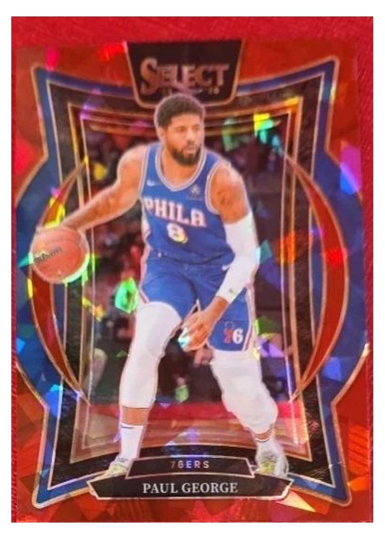 2024-25 Panini Select Base Set Paul George #37 card