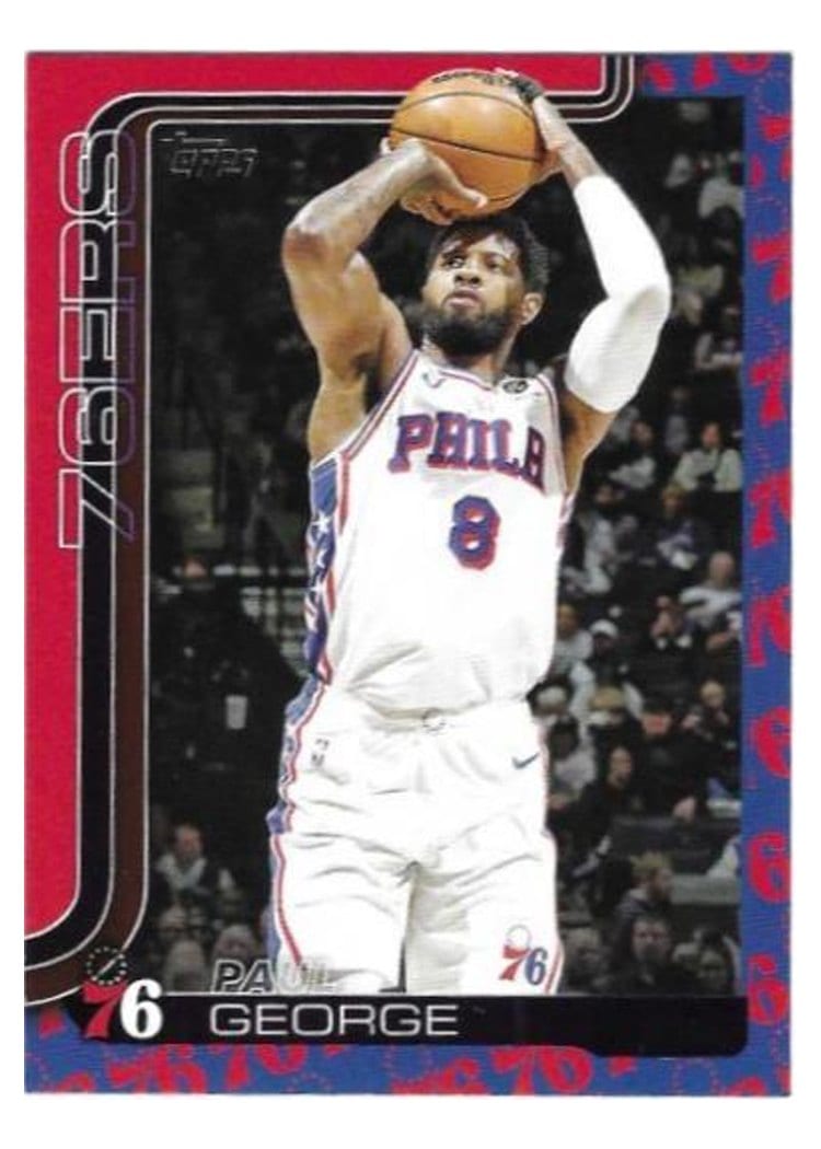 2025-26 Topps Base Set Paul George #23 card