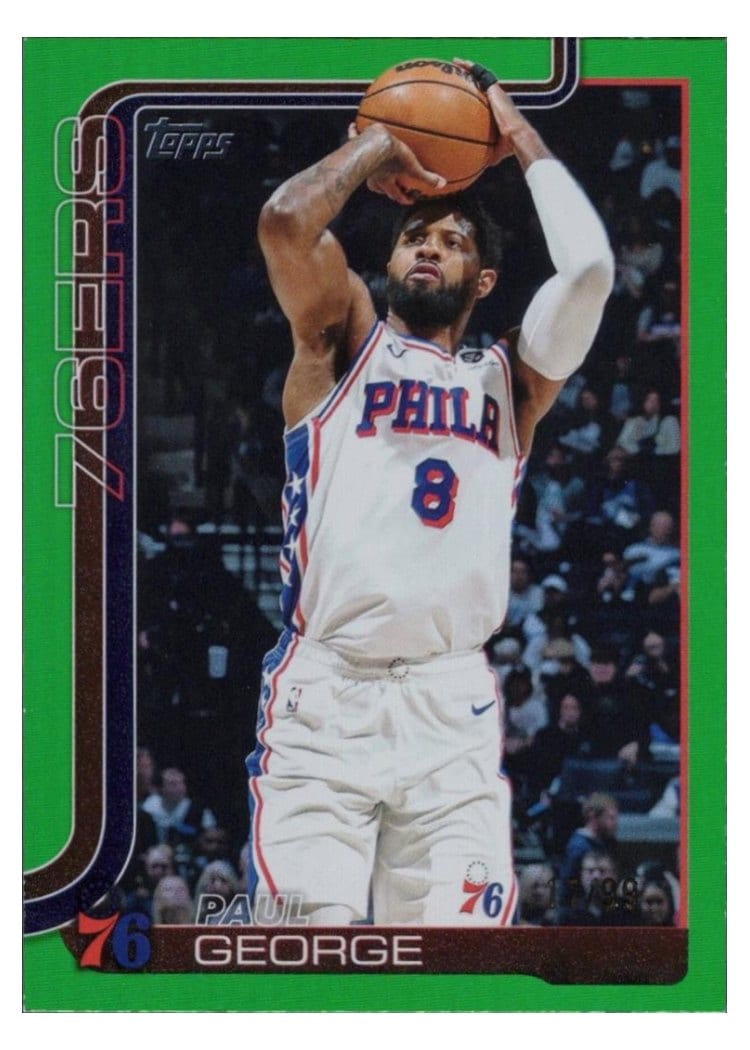 2025-26 Topps Base Set Paul George #23 card