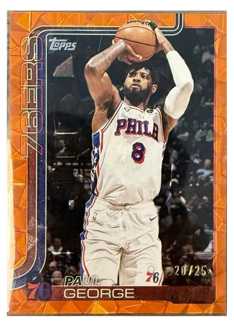 2025-26 Topps Base Set Paul George #23 card