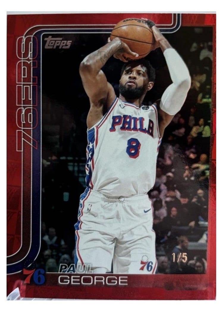 2025-26 Topps Base Set Paul George #23 card