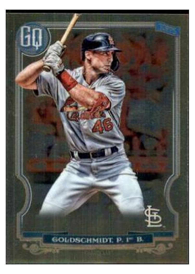 2020 Topps Gypsy Queen Chrome Box Toppers Paul Goldschmidt #47 card