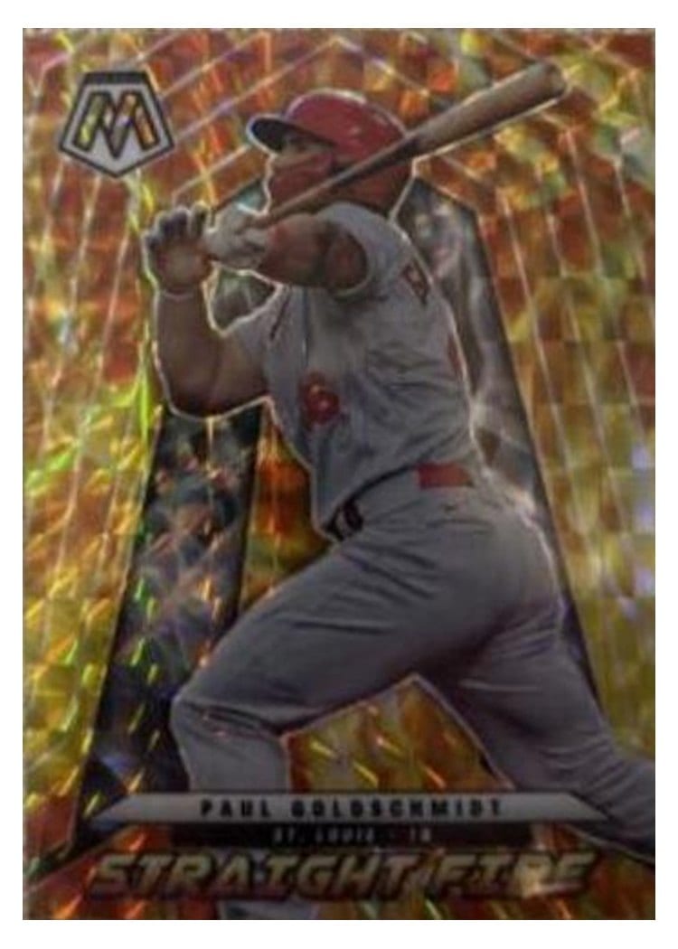 2022 Panini Mosaic Straight Fire Paul Goldschmidt #SF-16 card
