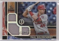 2022 Topps Tribute Triple Relics Paul Goldschmidt #TTR-PG card