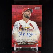 2024 Stadium Club Chrome Autographs Paul Goldschmidt #SCCA-PG card