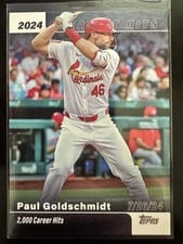 2025 Topps 2024 Greatest Hits Paul Goldschmidt #GH-21 card