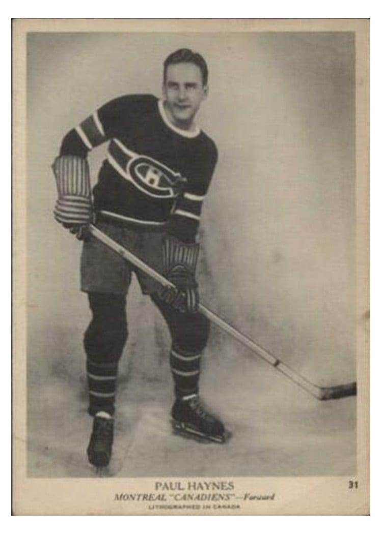 1939 O-Pee-Chee V301-1 Paul Haynes #31 card