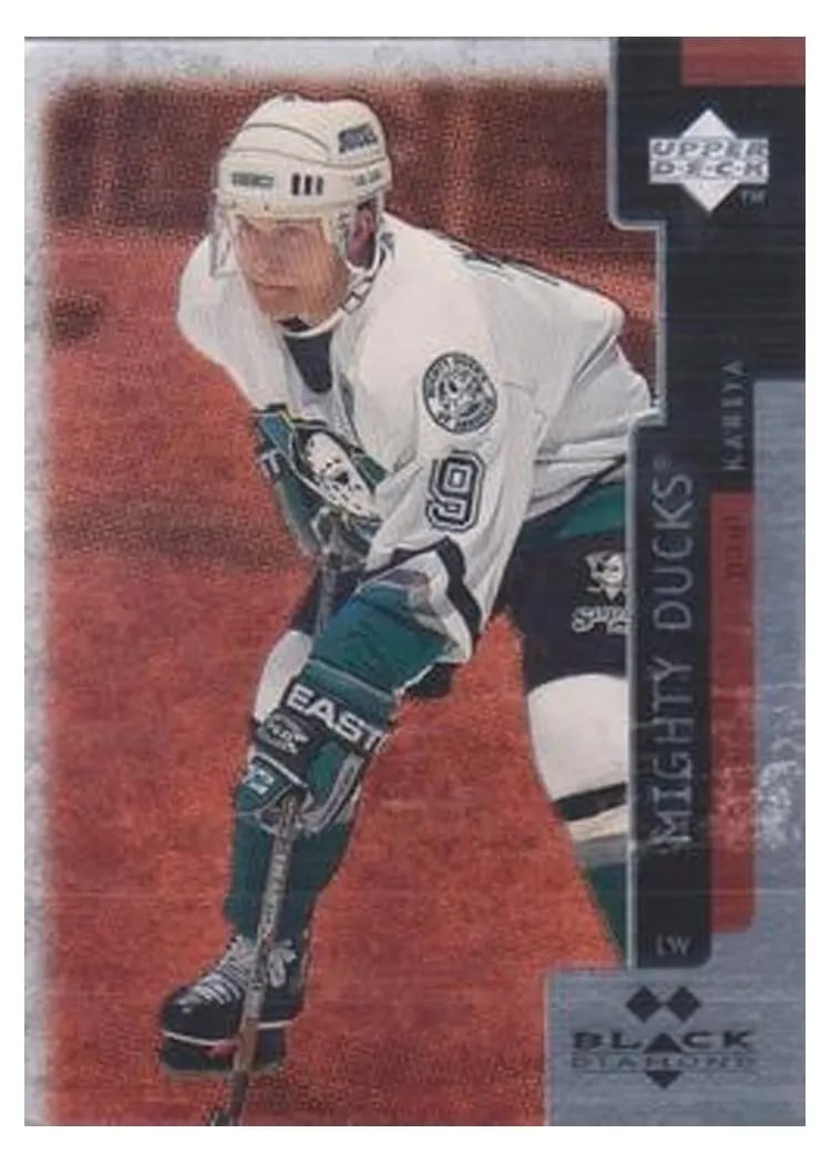 1997 Upper Deck Black Diamond Paul Kariya #14 card