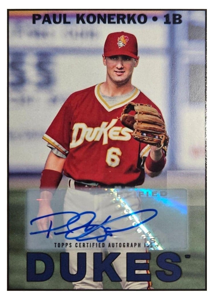 2023 Topps Pro Debut MiLB Legends Autographs Paul Konerko #MILB-17 card