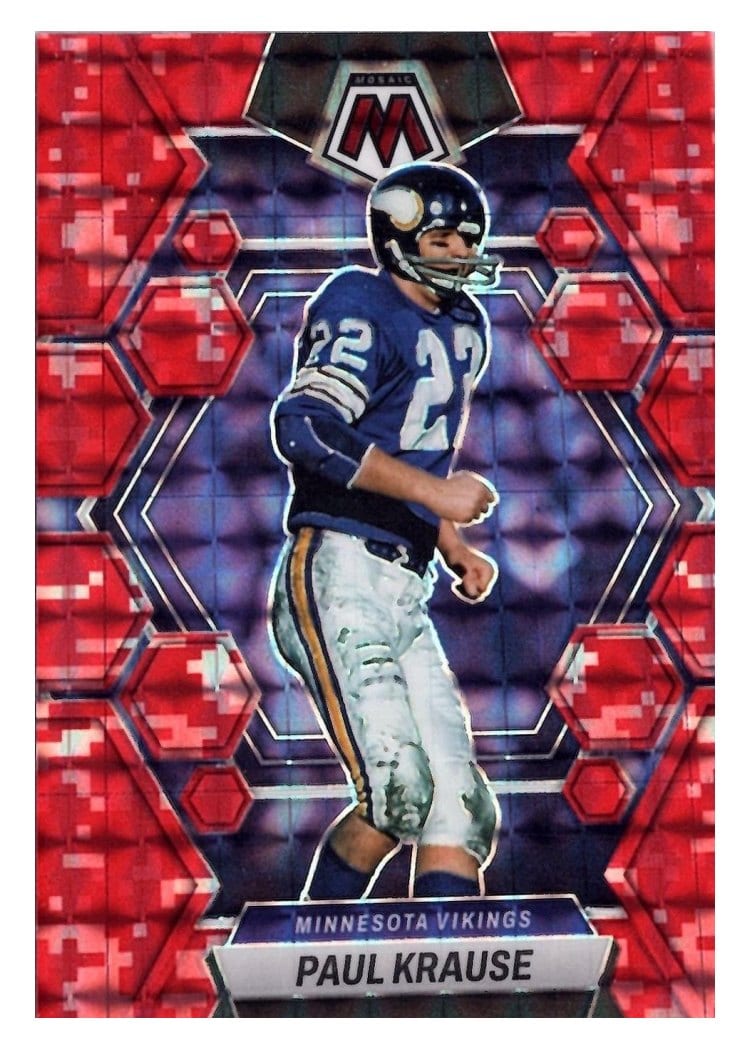 2023 Panini Mosaic Base Set Paul Krause #154 card