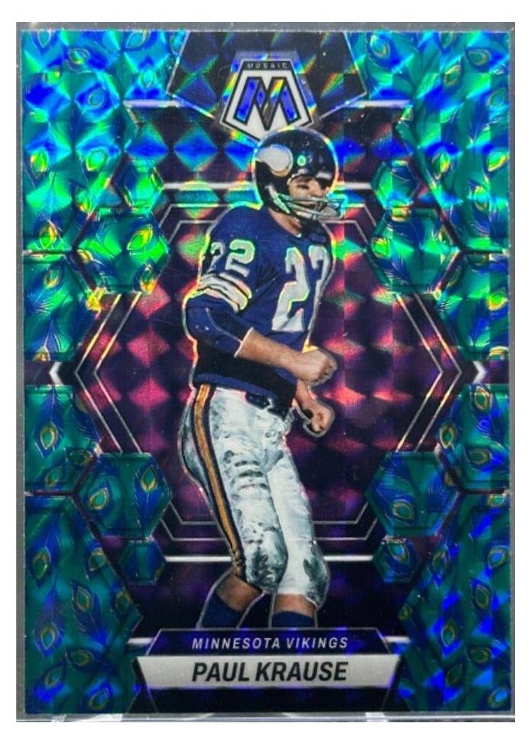 2023 Panini Mosaic Base Set Paul Krause #154 card
