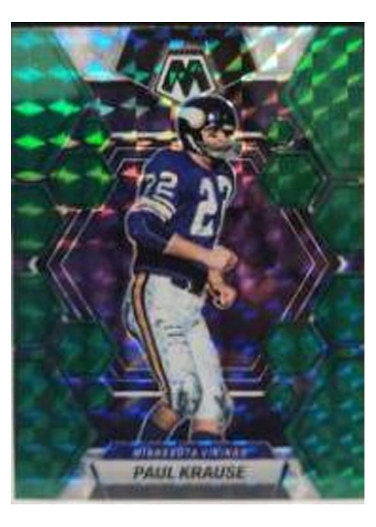 2023 Panini Mosaic Base Set Paul Krause #154 card