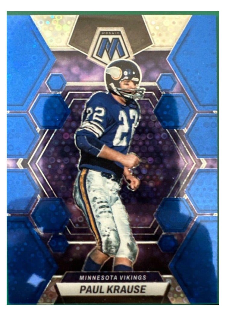 2023 Panini Mosaic Base Set Paul Krause #154 card