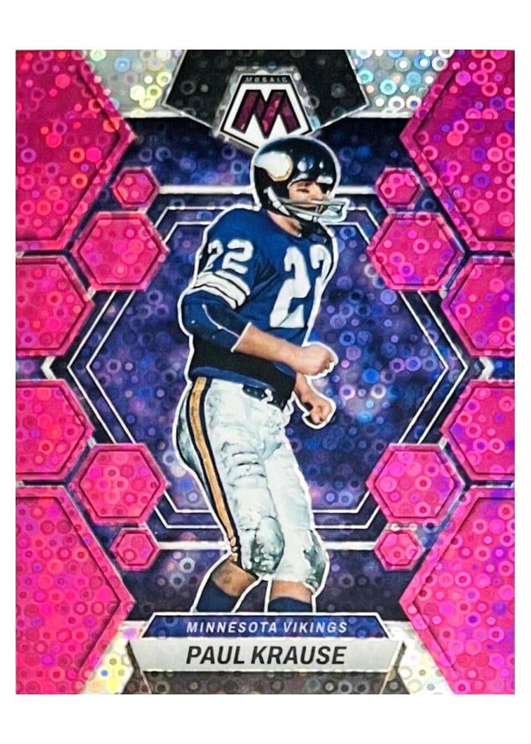 2023 Panini Mosaic Base Set Paul Krause #154 card
