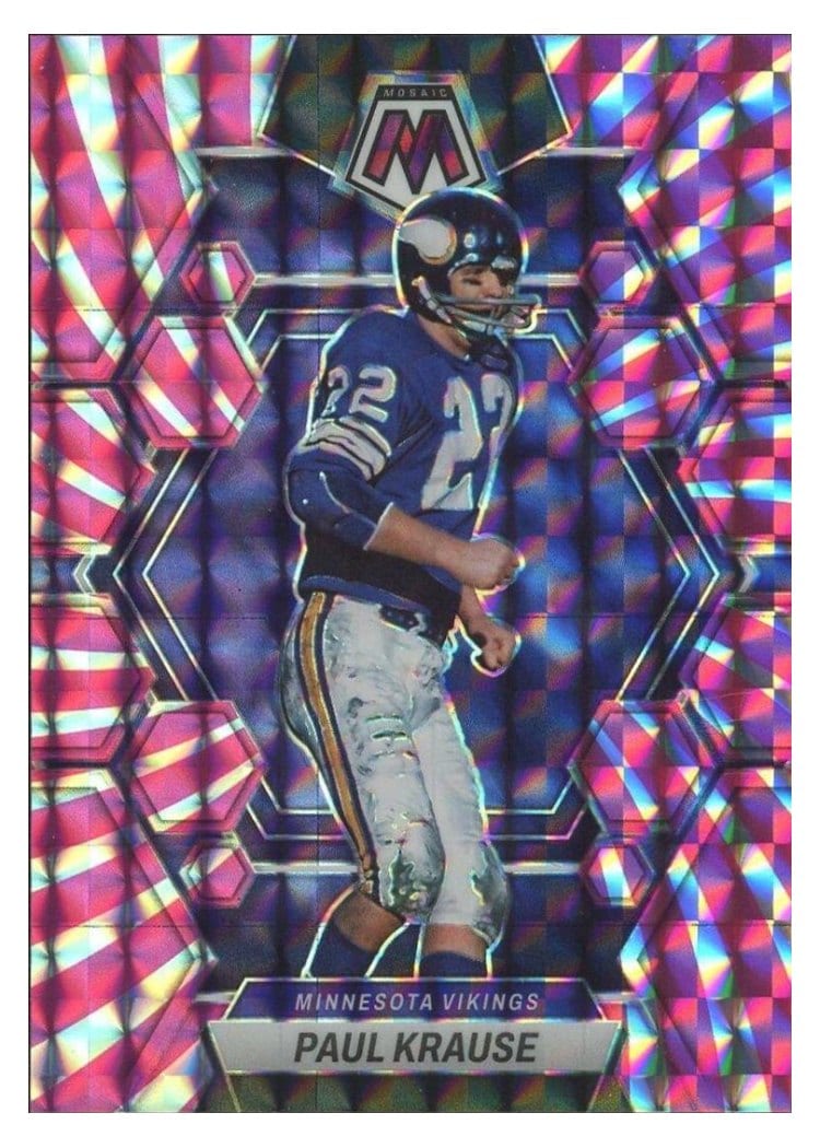 2023 Panini Mosaic Base Set Paul Krause #154 card