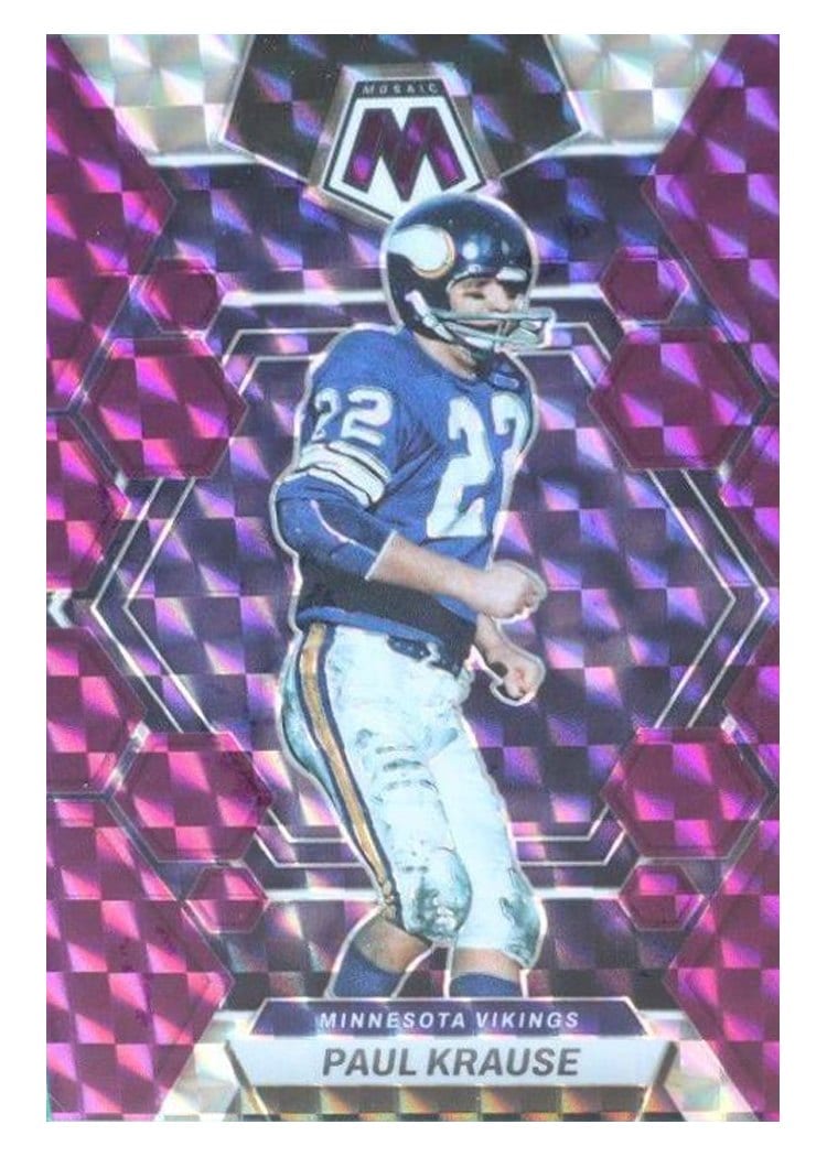 2023 Panini Mosaic Base Set Paul Krause #154 card