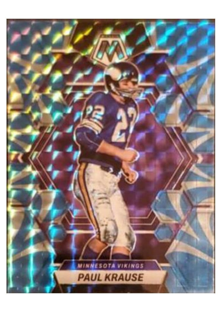 2023 Panini Mosaic Base Set Paul Krause #154 card