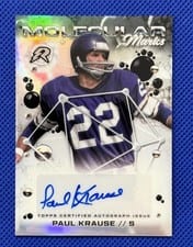 2024 Topps Resurgence Molecular Marks Paul Krause #MM-PK card