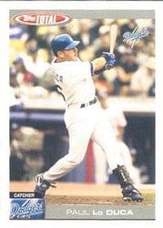 2004 Topps Total Base Set Paul Lo Duca #485 card