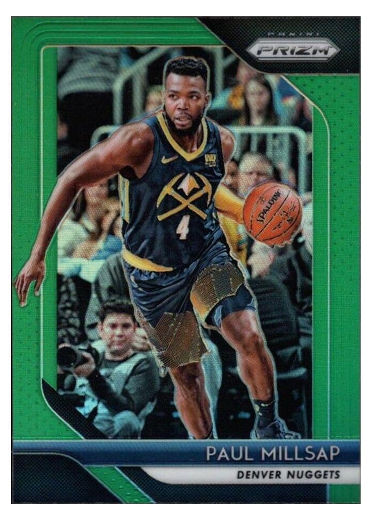 2018-19 Panini Prizm Base Set Paul Millsap #82 card
