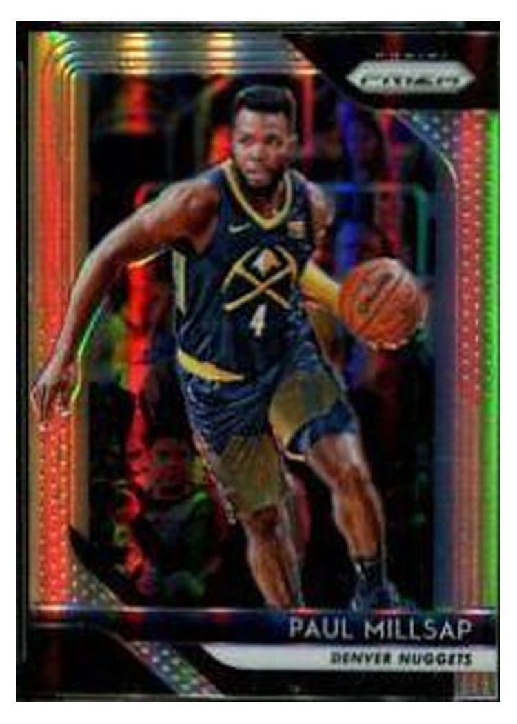 2018-19 Panini Prizm Base Set Paul Millsap #82 card