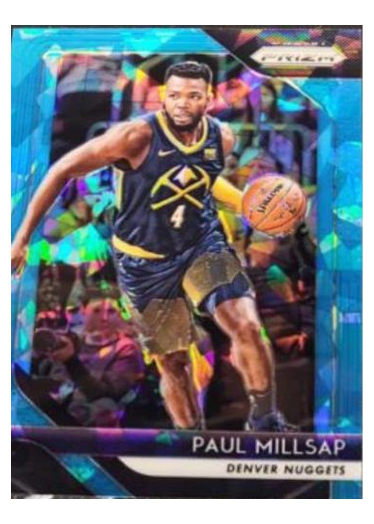2018-19 Panini Prizm Base Set Paul Millsap #82 card