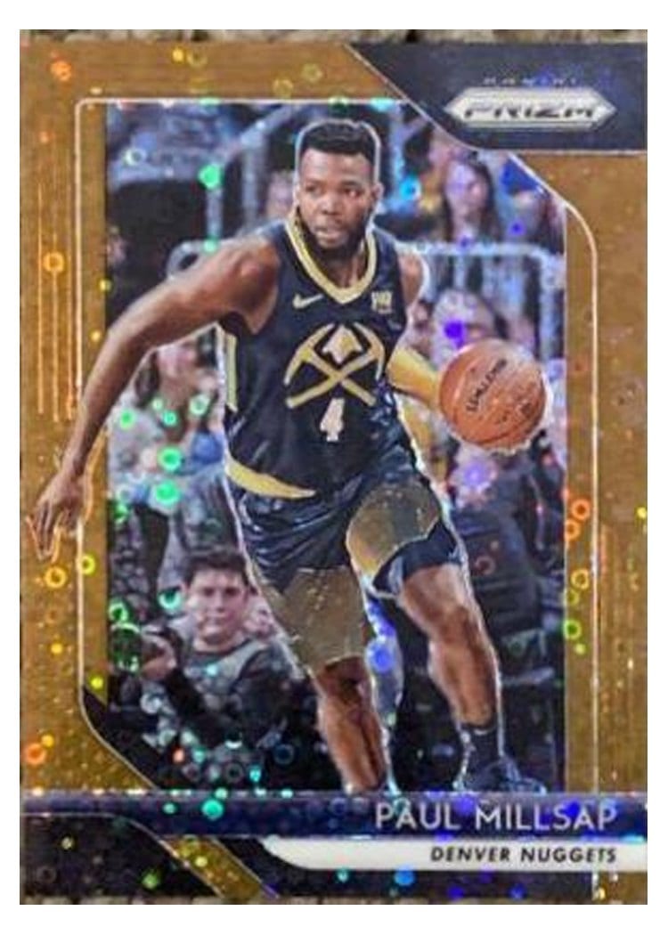 2018-19 Panini Prizm Base Set Paul Millsap #82 card