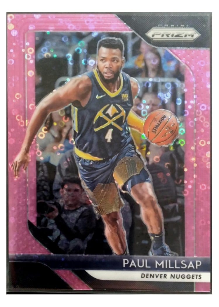 2018-19 Panini Prizm Base Set Paul Millsap #82 card